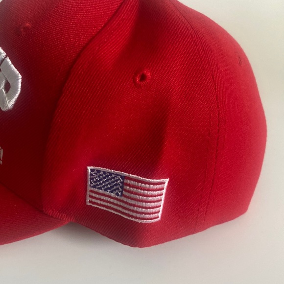 New Red President Donald Trump Rally Hat 2020 Keep America Great Baseball Cap - Picture 3 of 5